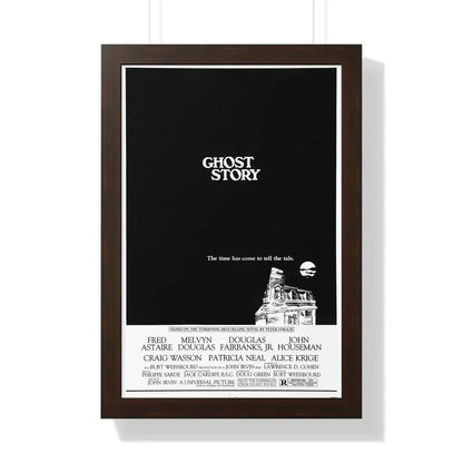 GHOST STORY 1981 - Framed Movie Poster 16″ x 24″ Walnut - The Sticker Space