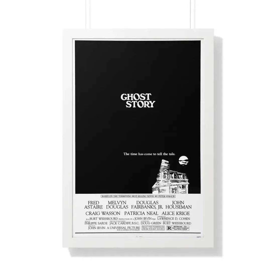 GHOST STORY 1981 - Framed Movie Poster 20" x 30" White - The Sticker Space