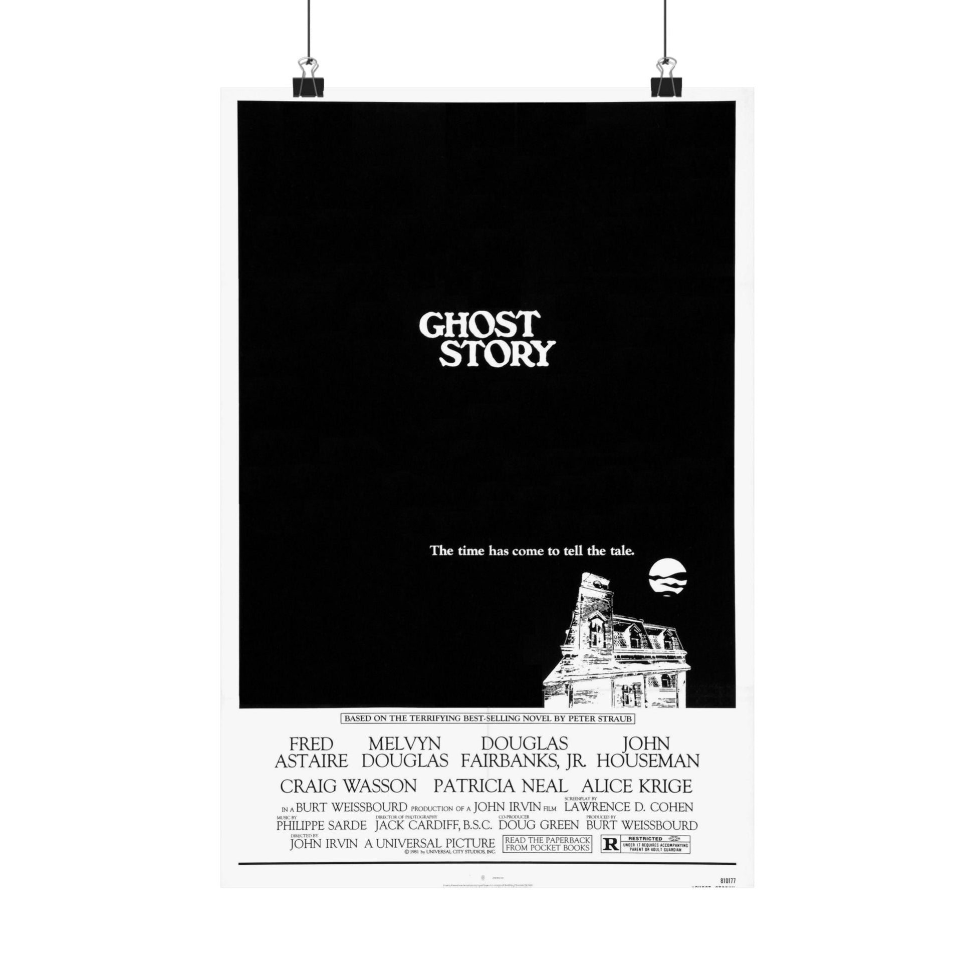 GHOST STORY 1981 - Paper Movie Poster-12″ x 18″-The Sticker Space