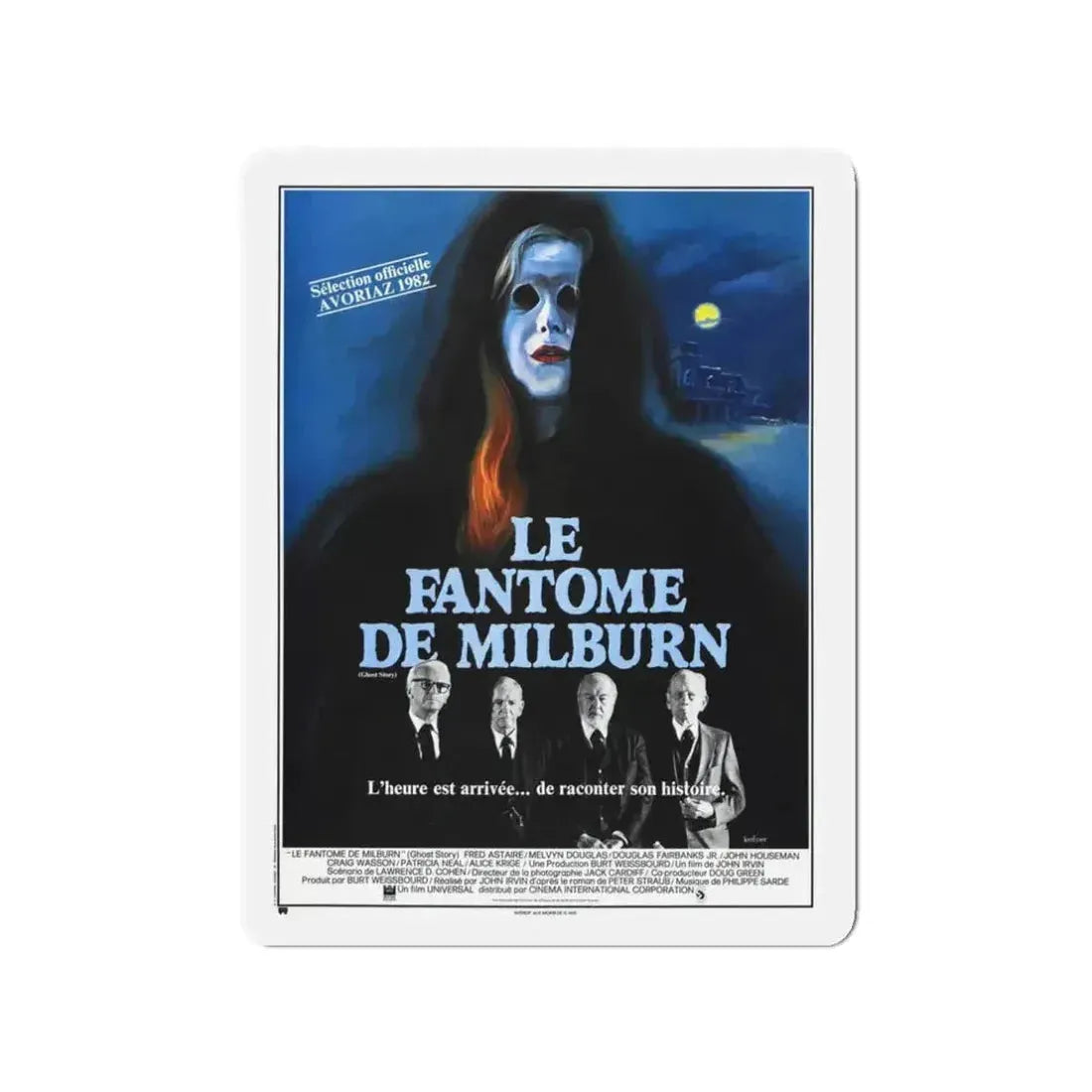 GHOST STORY (FRENCH) 1981 Movie Poster - Refrigerator Magnet - The Sticker Space