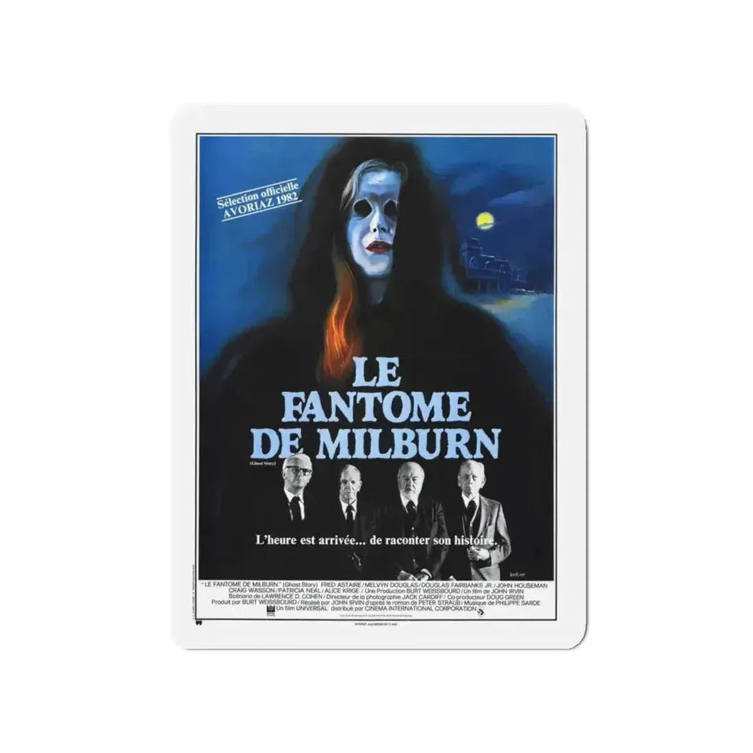 GHOST STORY (FRENCH) 1981 Movie Poster - Refrigerator Magnet - The Sticker Space