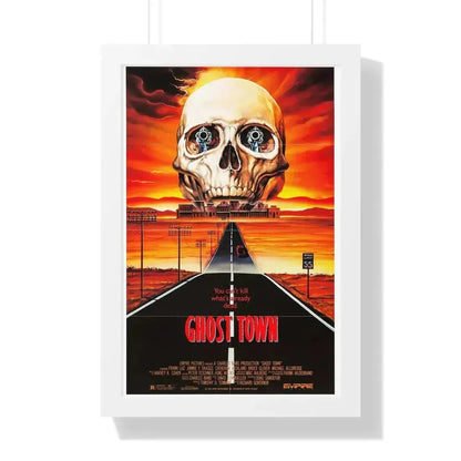 GHOST TOWN 1988 - Framed Movie Poster - The Sticker Space
