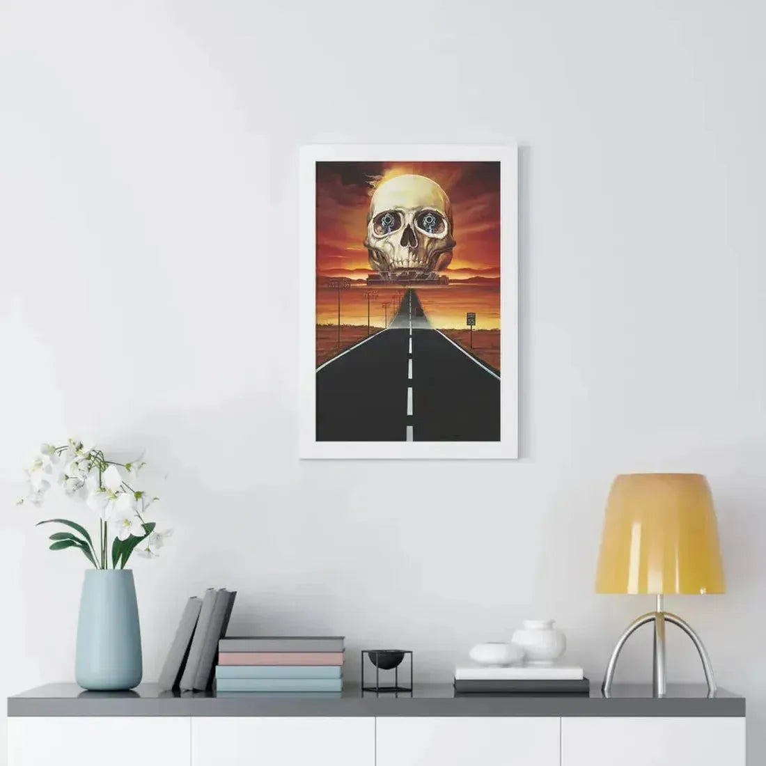 GHOST TOWN (TEASER) 1988 - Framed Movie Poster - The Sticker Space