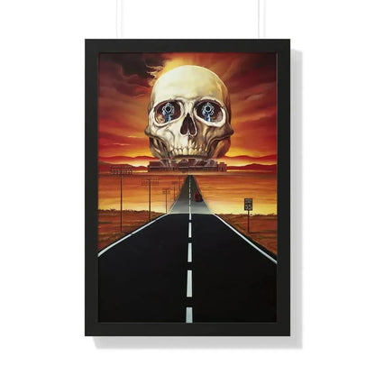 GHOST TOWN (TEASER) 1988 - Framed Movie Poster - The Sticker Space