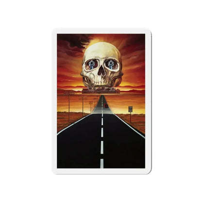 GHOST TOWN (TEASER) 1988 Movie Poster - Refrigerator Magnet 4 Inch - The Sticker Space