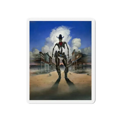 GHOST TOWN (TEASER 2) 1988 Movie Poster - Refrigerator Magnet - The Sticker Space