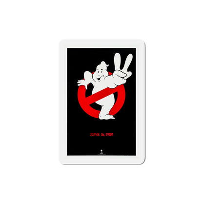 Ghostbusters II 1989 Movie Poster Die-Cut Magnet-3" x 3"-The Sticker Space