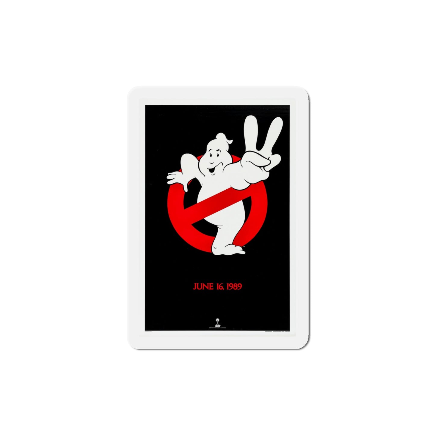 Ghostbusters II 1989 Movie Poster Die-Cut Magnet-4" x 4"-The Sticker Space