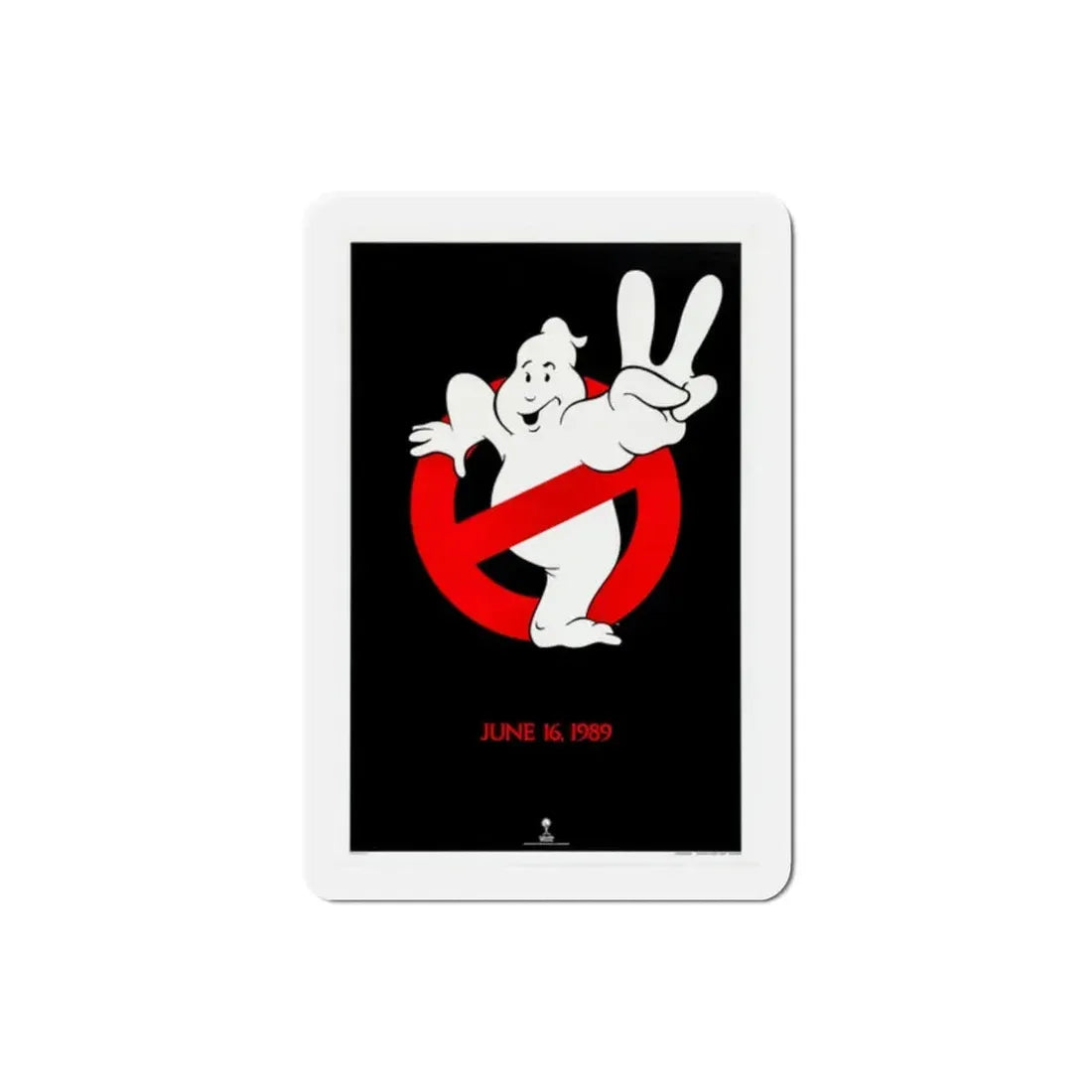 Ghostbusters II 1989 Movie Poster Refrigerator Magnet 2 Inch - The Sticker Space