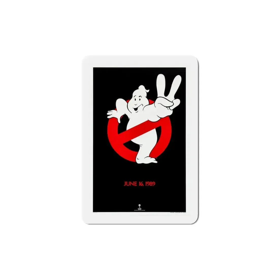 Ghostbusters II 1989 Movie Poster Refrigerator Magnet 4 Inch - The Sticker Space