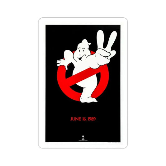 Ghostbusters II 1989 Movie Poster STICKER Vinyl Die-Cut Decal 2 Inch - The Sticker Space
