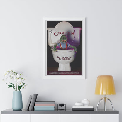 GHOULIES 1985 - Framed Movie Poster-The Sticker Space