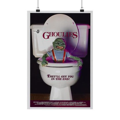 GHOULIES 1985 - Paper Movie Poster-12″ x 18″-The Sticker Space