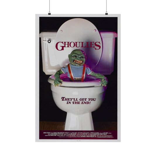 GHOULIES 1985 - Paper Movie Poster-24″ x 36″-The Sticker Space