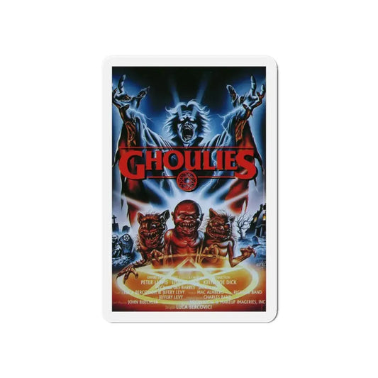 GHOULIES (2) 1985 Movie Poster - Refrigerator Magnet 6 Inch - The Sticker Space