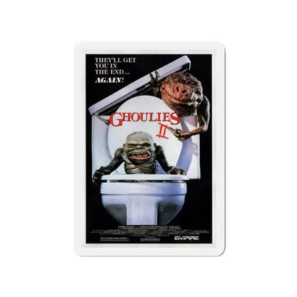GHOULIES II 1988 Movie Poster - Refrigerator Magnet 4 Inch - The Sticker Space