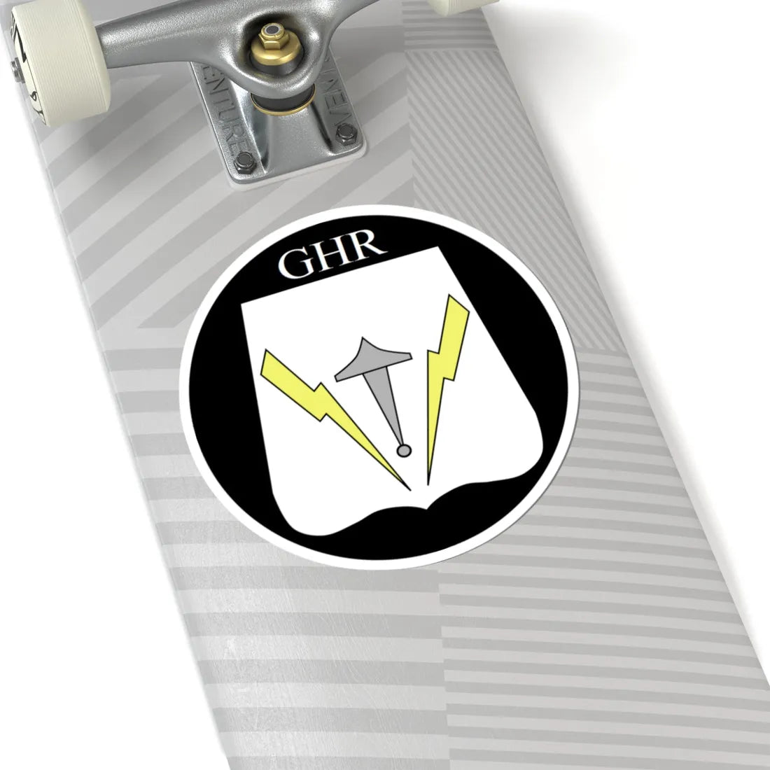 GHR Shield 2 (Denmark) (Coat of Arms) STICKER Vinyl Kiss-Cut Decal - The Sticker Space