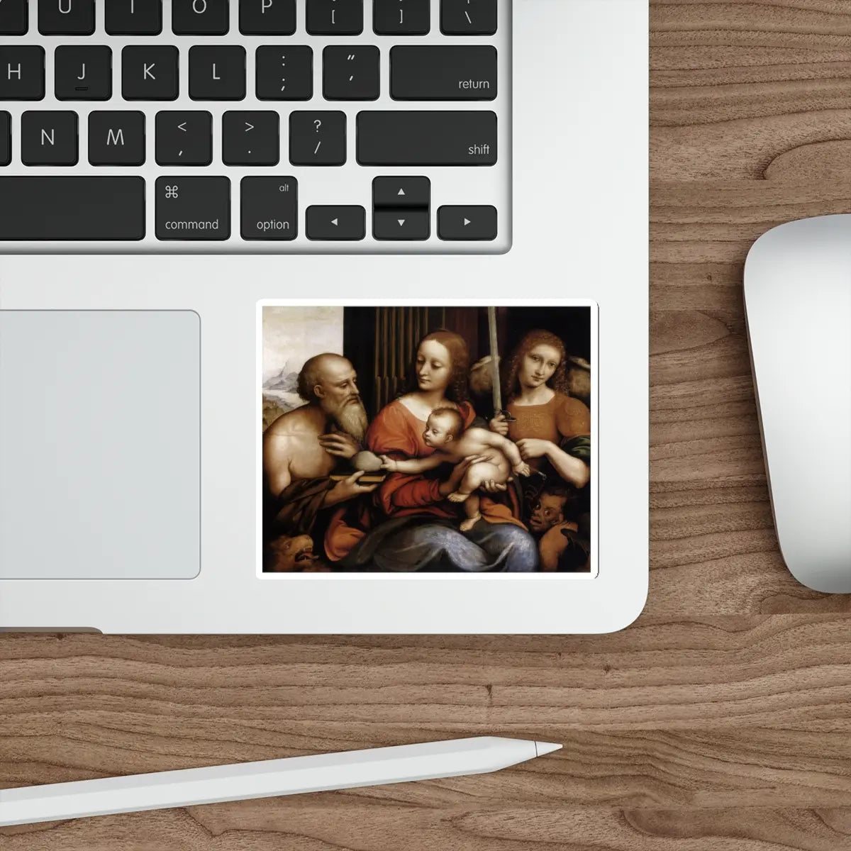 SKU:15585957248487304765 Sticker types:White Shape:Die-Cut Sizes:4" × 4"