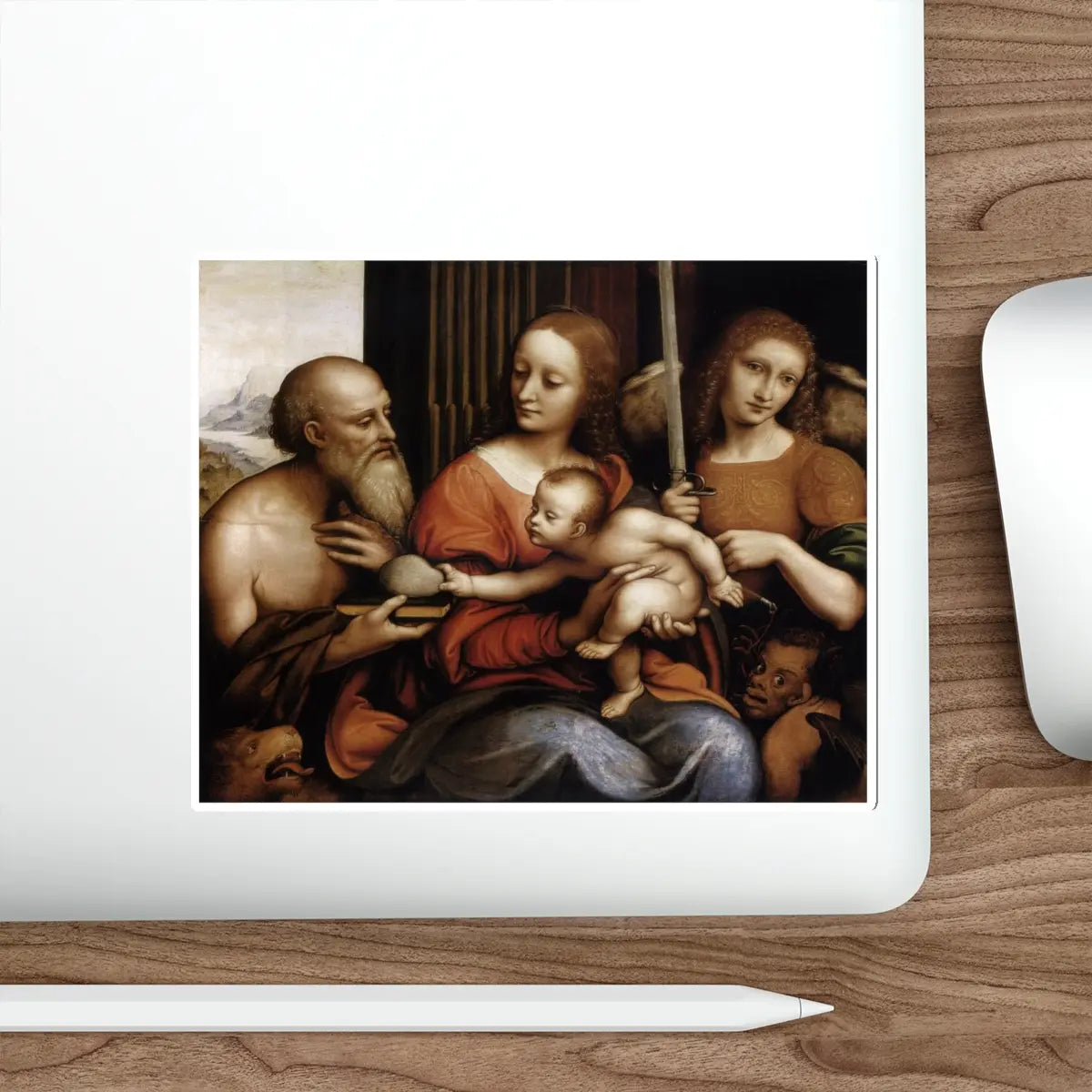 SKU:27106061989883204401 Sticker types:White Shape:Die-Cut Sizes:6" × 6"