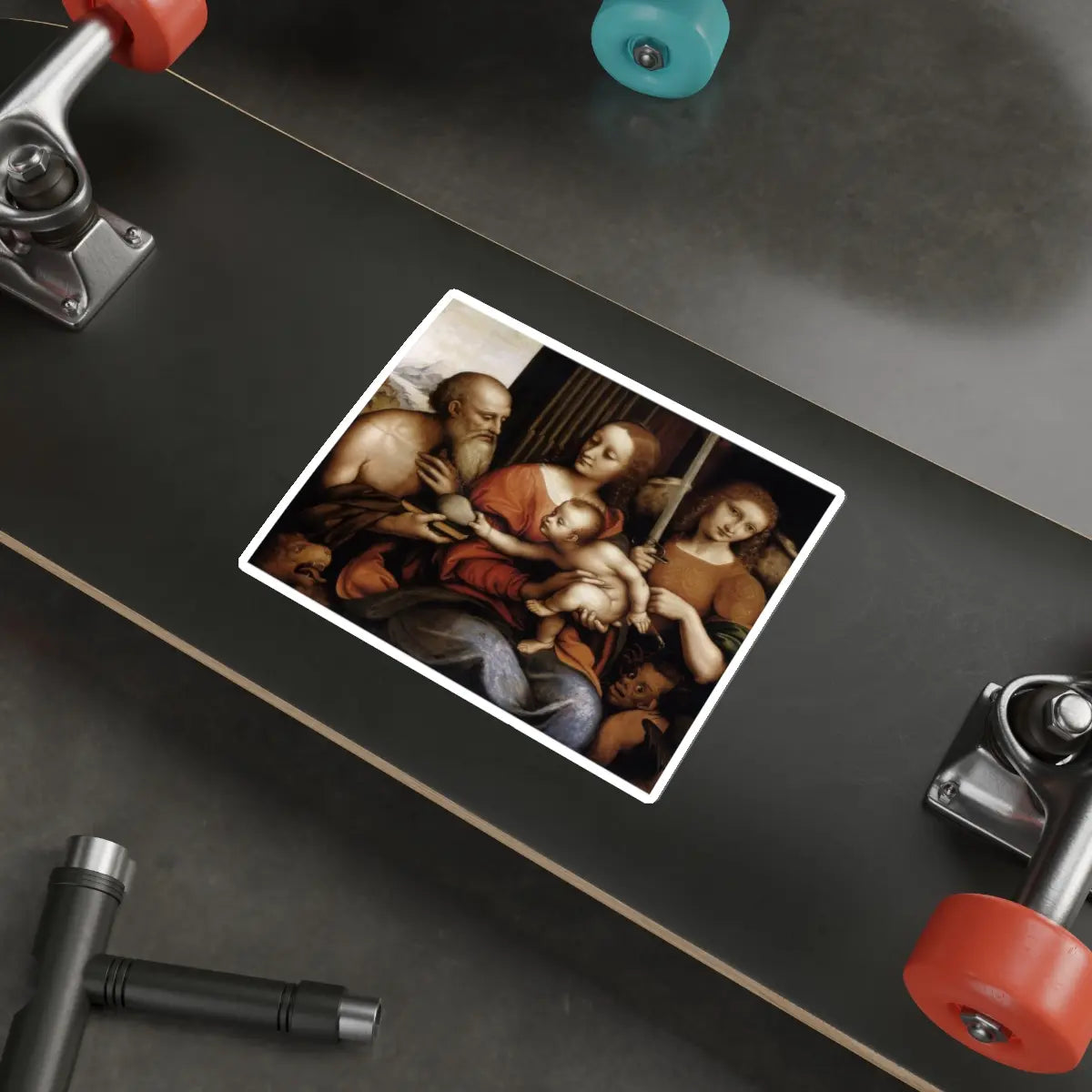 SKU:27106061989883204401 Sticker types:White Shape:Die-Cut Sizes:6" × 6"