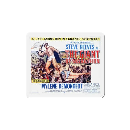 Giant of Marathon 1960 Movie Poster Refrigerator Magnet 4 Inch - The Sticker Space