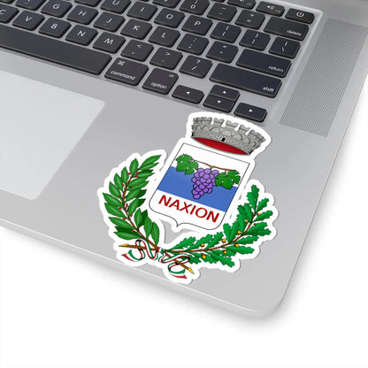 Giardini-Naxos-Stemma (Italy) (Coat of Arms) STICKER Vinyl Kiss-Cut Decal - The Sticker Space