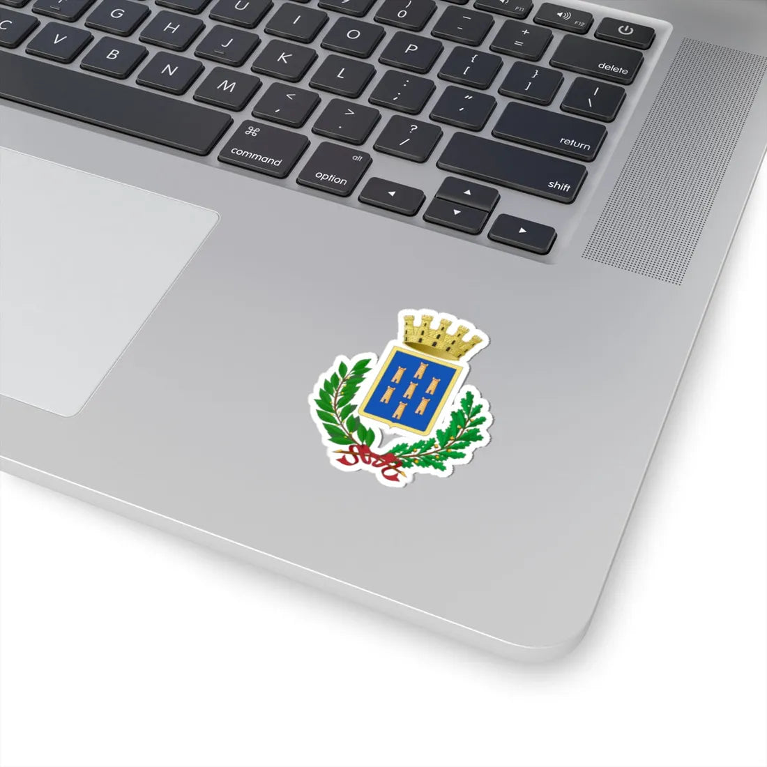 Giarre-Stemma (Italy) (Coat of Arms) STICKER Vinyl Kiss-Cut Decal - The Sticker Space