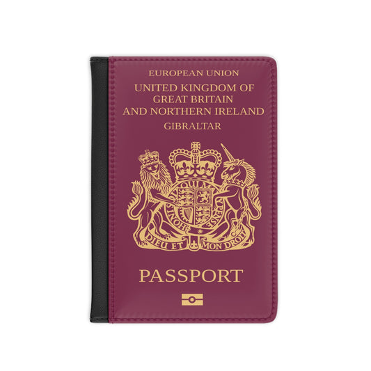 Gibraltar Passport - Passport Holder-3.9" x 5.8"-The Sticker Space