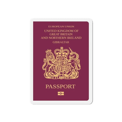 Gibraltar Passport - Refrigerator Magnet - The Sticker Space