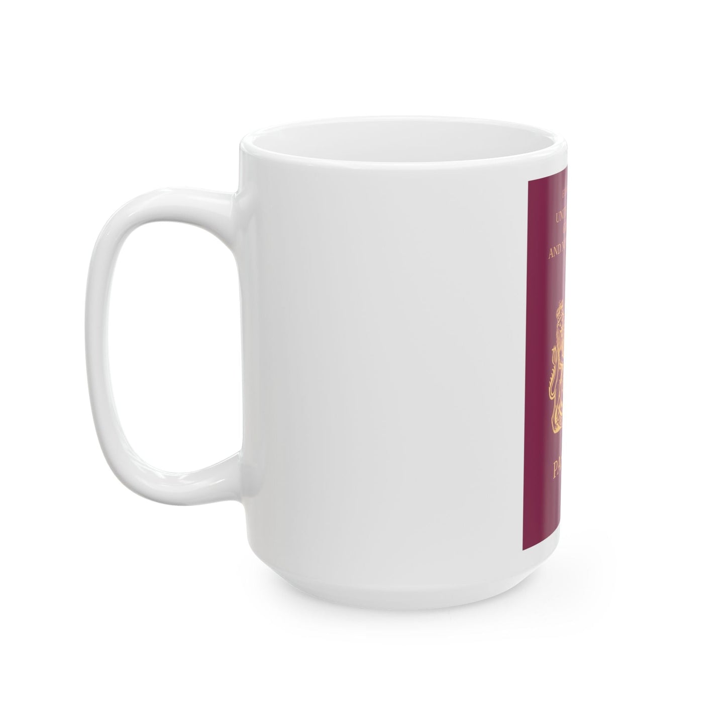 Gibraltar Passport - White Coffee Mug