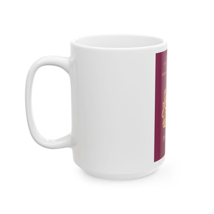 Gibraltar Passport - White Coffee Mug