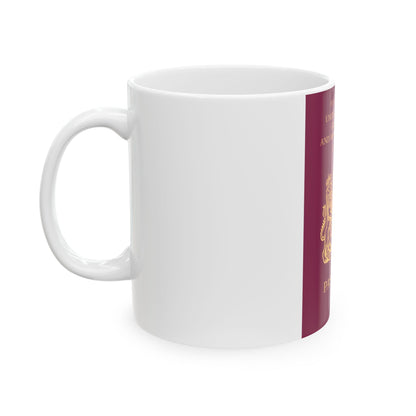 Gibraltar Passport - White Coffee Mug