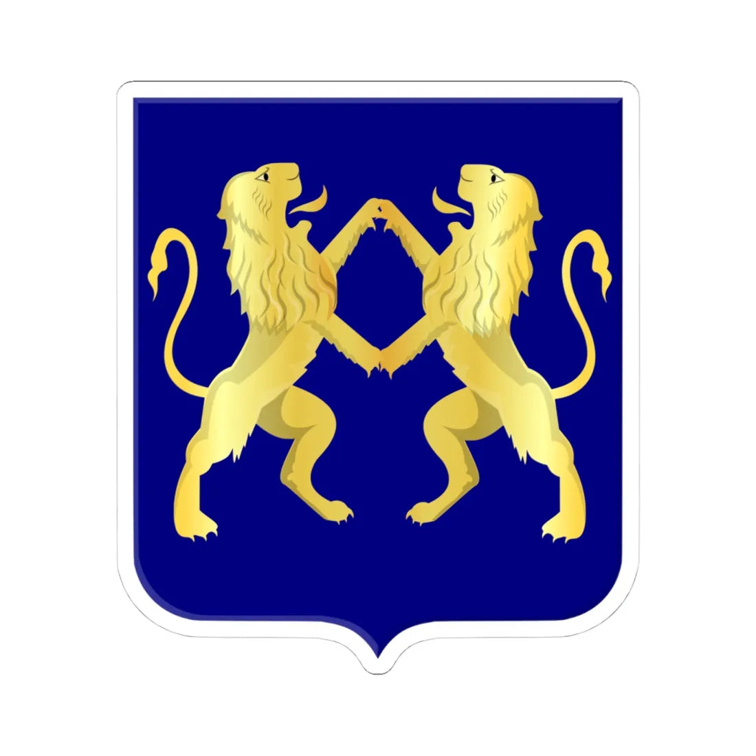 Giessen-Nieuwkerk wapen (Netherlands) (Coat of Arms) STICKER Vinyl Kiss-Cut Decal - The Sticker Space