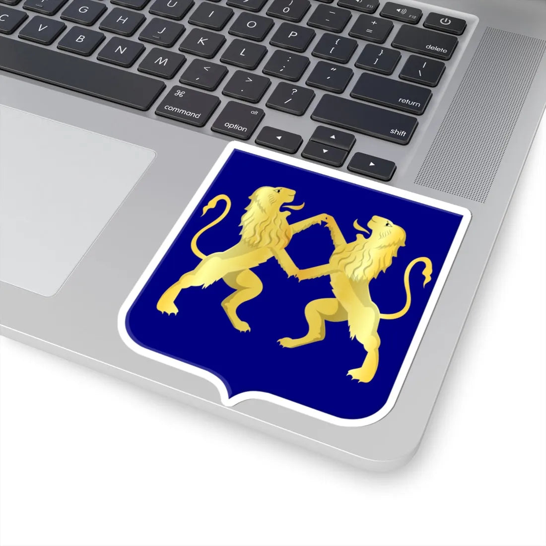 Giessen-Nieuwkerk wapen (Netherlands) (Coat of Arms) STICKER Vinyl Kiss-Cut Decal - The Sticker Space