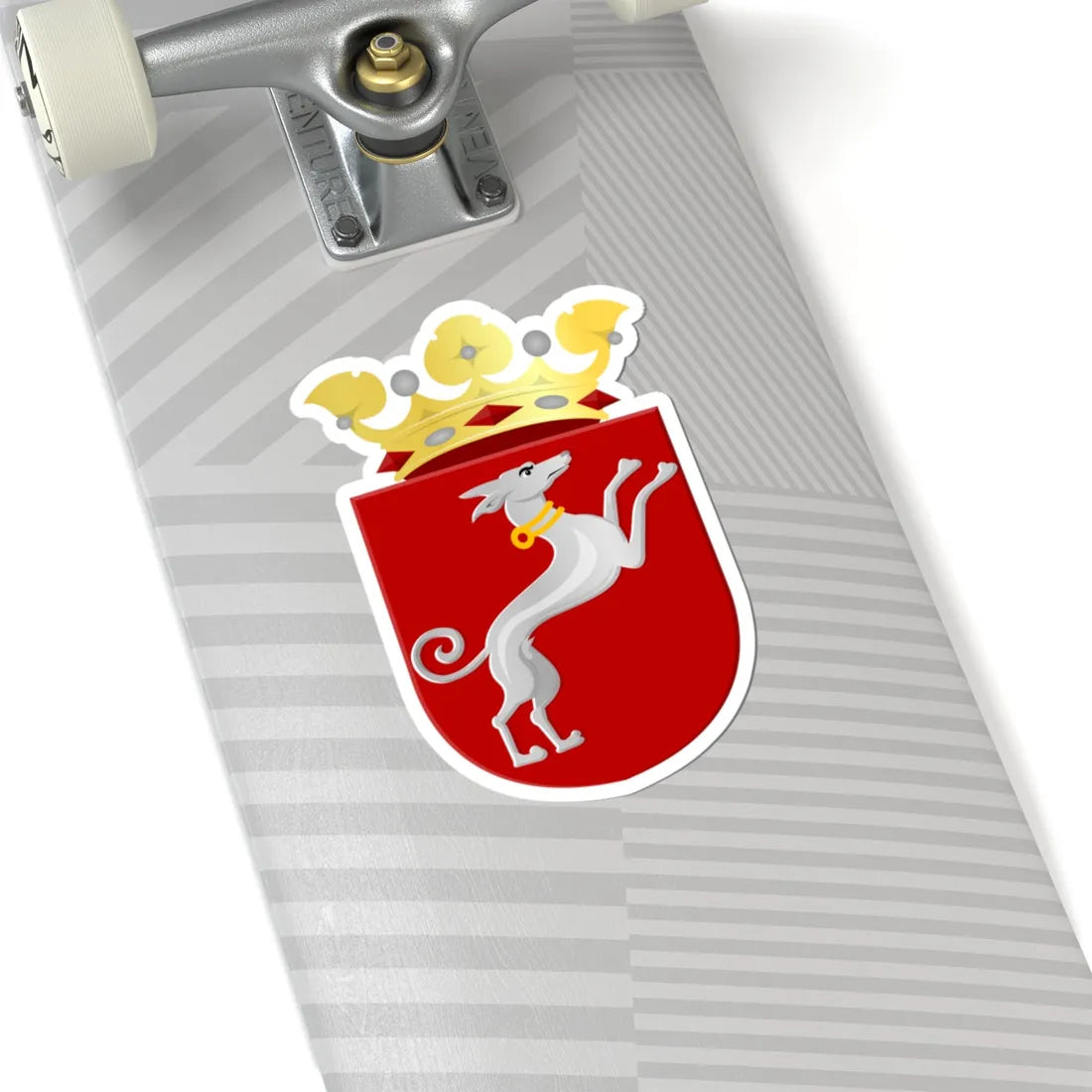 Gieten wapen (Netherlands) (Coat of Arms) STICKER Vinyl Kiss-Cut Decal - The Sticker Space
