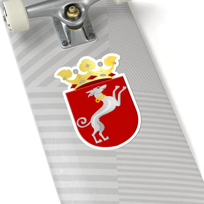 Gieten wapen (Netherlands) (Coat of Arms) STICKER Vinyl Kiss-Cut Decal - The Sticker Space