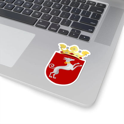 Gieten wapen (Netherlands) (Coat of Arms) STICKER Vinyl Kiss-Cut Decal - The Sticker Space