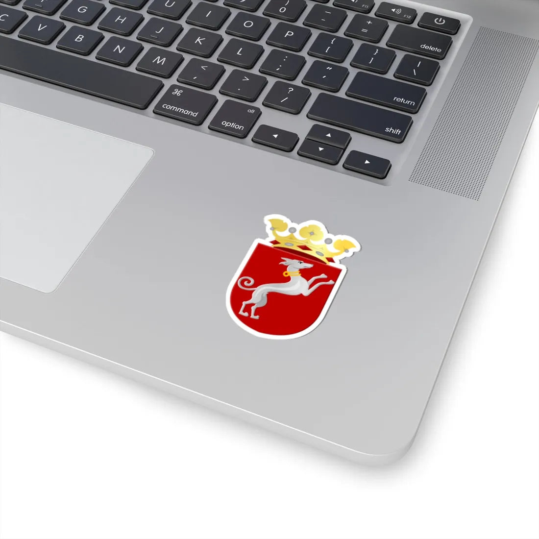 Gieten wapen (Netherlands) (Coat of Arms) STICKER Vinyl Kiss-Cut Decal - The Sticker Space