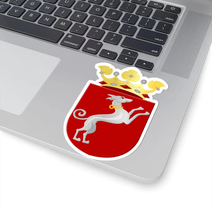 Gieten wapen (Netherlands) (Coat of Arms) STICKER Vinyl Kiss-Cut Decal - The Sticker Space
