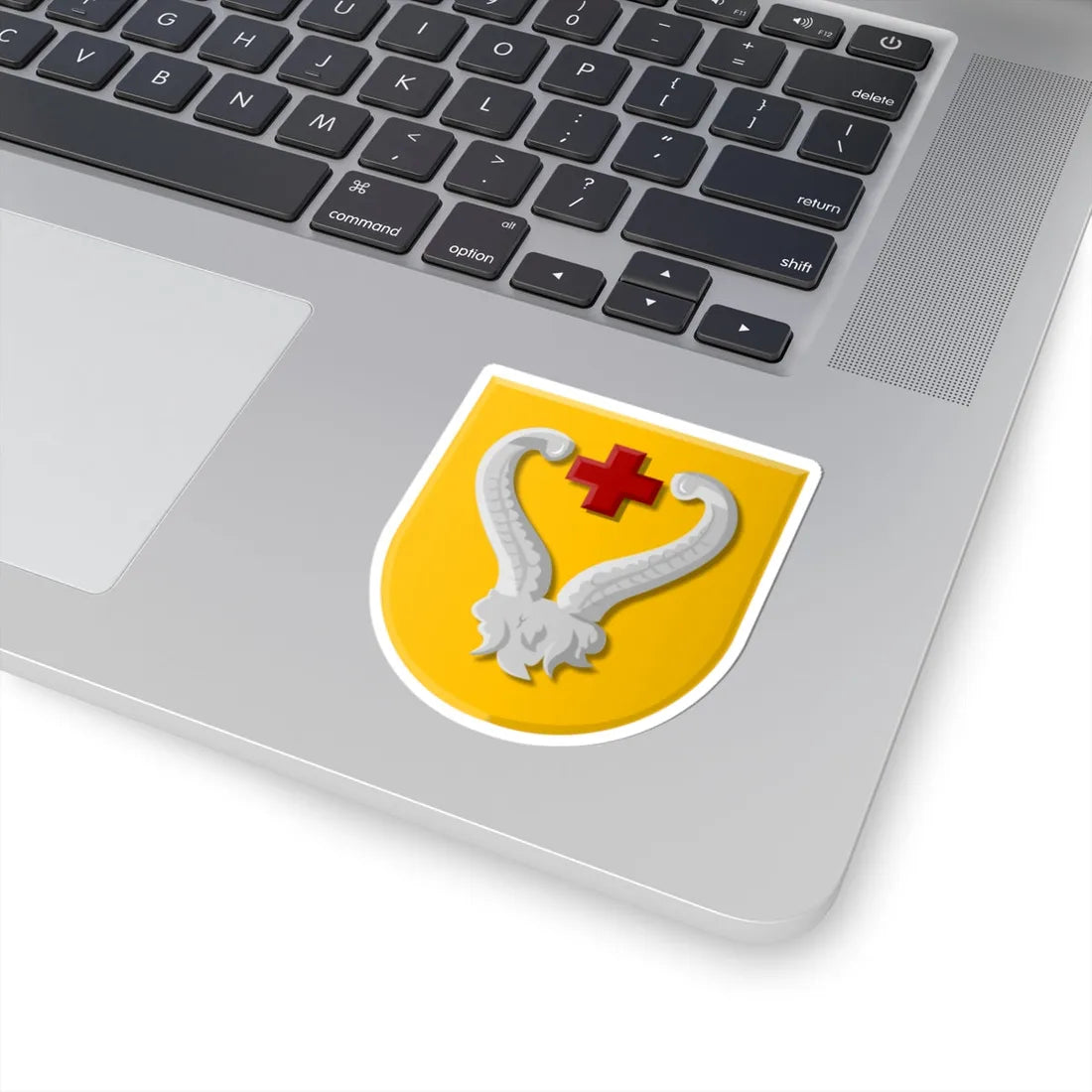 Giethoorn wapen 1925 (Netherlands) (Coat of Arms) STICKER Vinyl Kiss-Cut Decal - The Sticker Space