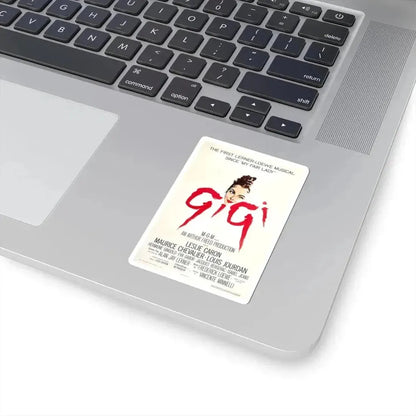 Gigi 1958 Movie Poster - STICKER Vinyl Kiss-Cut Decal - The Sticker Space