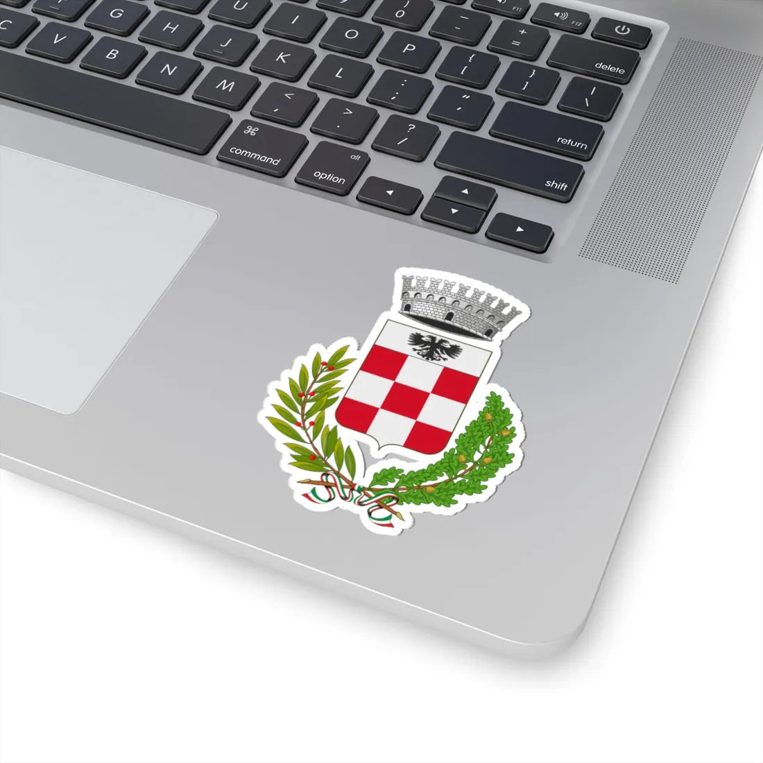 Gignod-Stemma (Italy) (Coat of Arms) STICKER Vinyl Kiss-Cut Decal - The Sticker Space