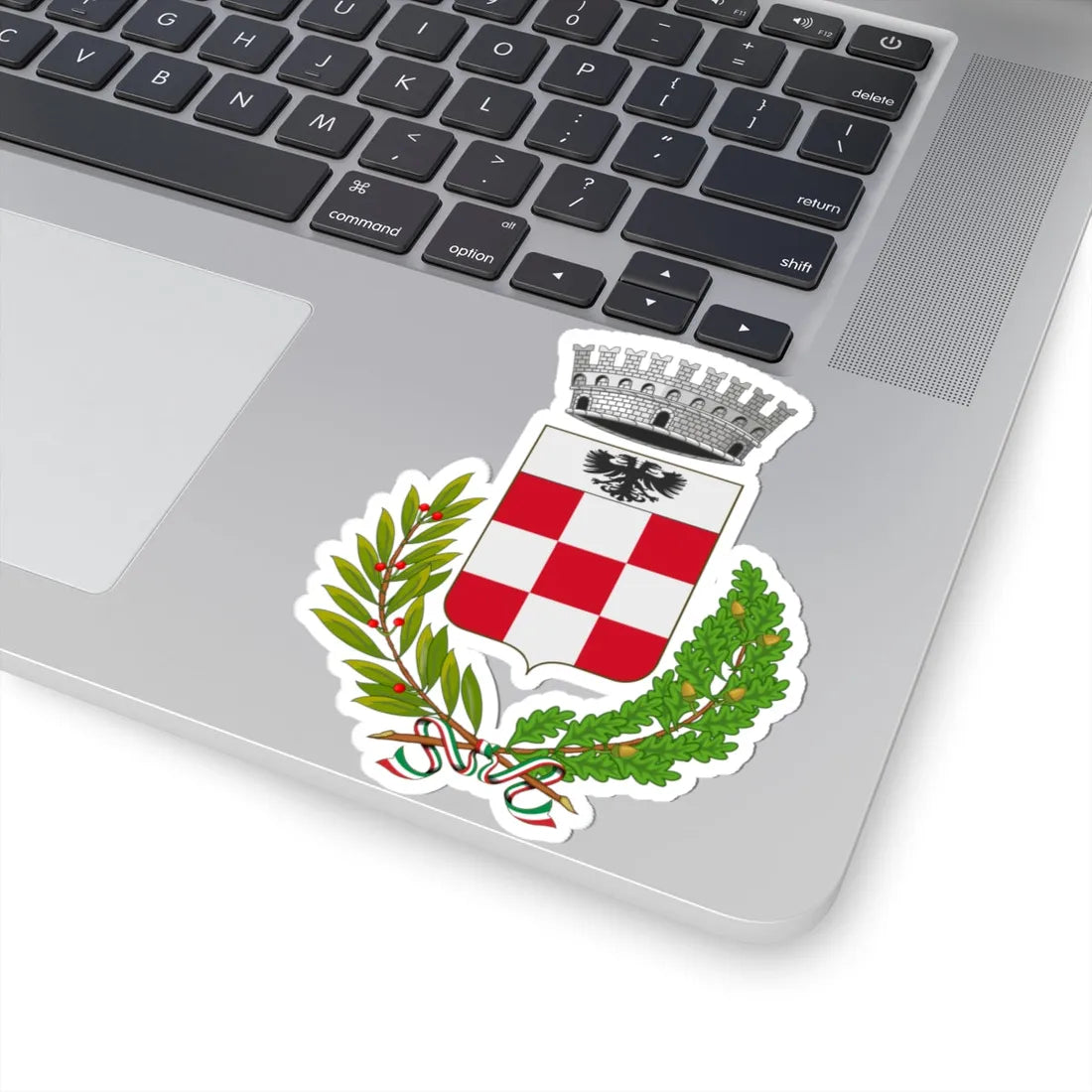 Gignod-Stemma (Italy) (Coat of Arms) STICKER Vinyl Kiss-Cut Decal - The Sticker Space