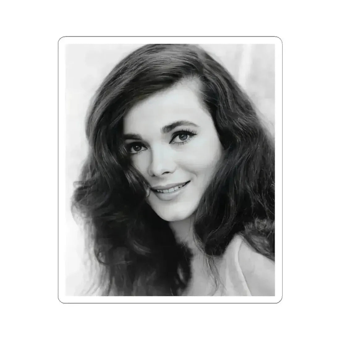 Gila Golan #02 (Vintage Female Icon) STICKER Vinyl Kiss-Cut Decal 4 Inch White - The Sticker Space