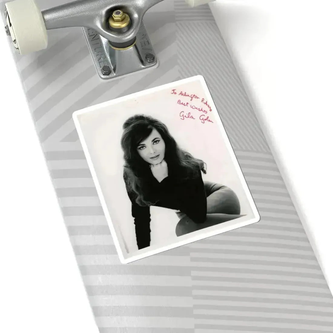 Gila Golan #11 (Vintage Female Icon) STICKER Vinyl Kiss-Cut Decal - The Sticker Space