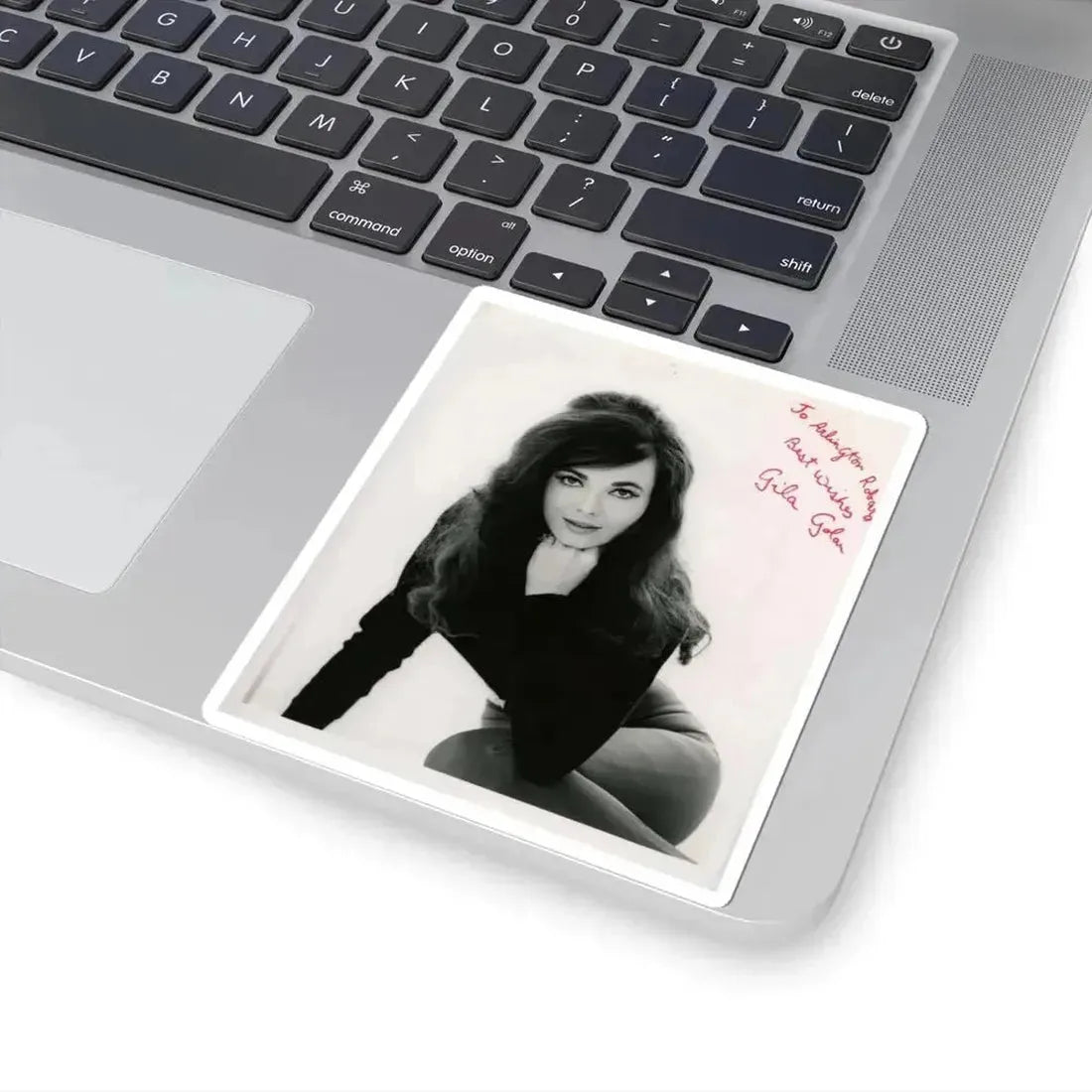 Gila Golan #11 (Vintage Female Icon) STICKER Vinyl Kiss-Cut Decal - The Sticker Space