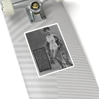 Gila Golan #125 (Vintage Female Icon) STICKER Vinyl Kiss-Cut Decal - The Sticker Space