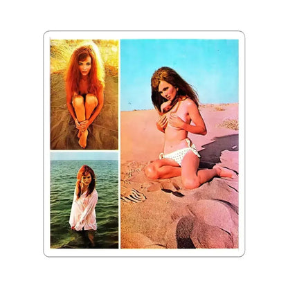 Gila Golan #127 (Vintage Female Icon) STICKER Vinyl Kiss-Cut Decal 4 Inch White - The Sticker Space