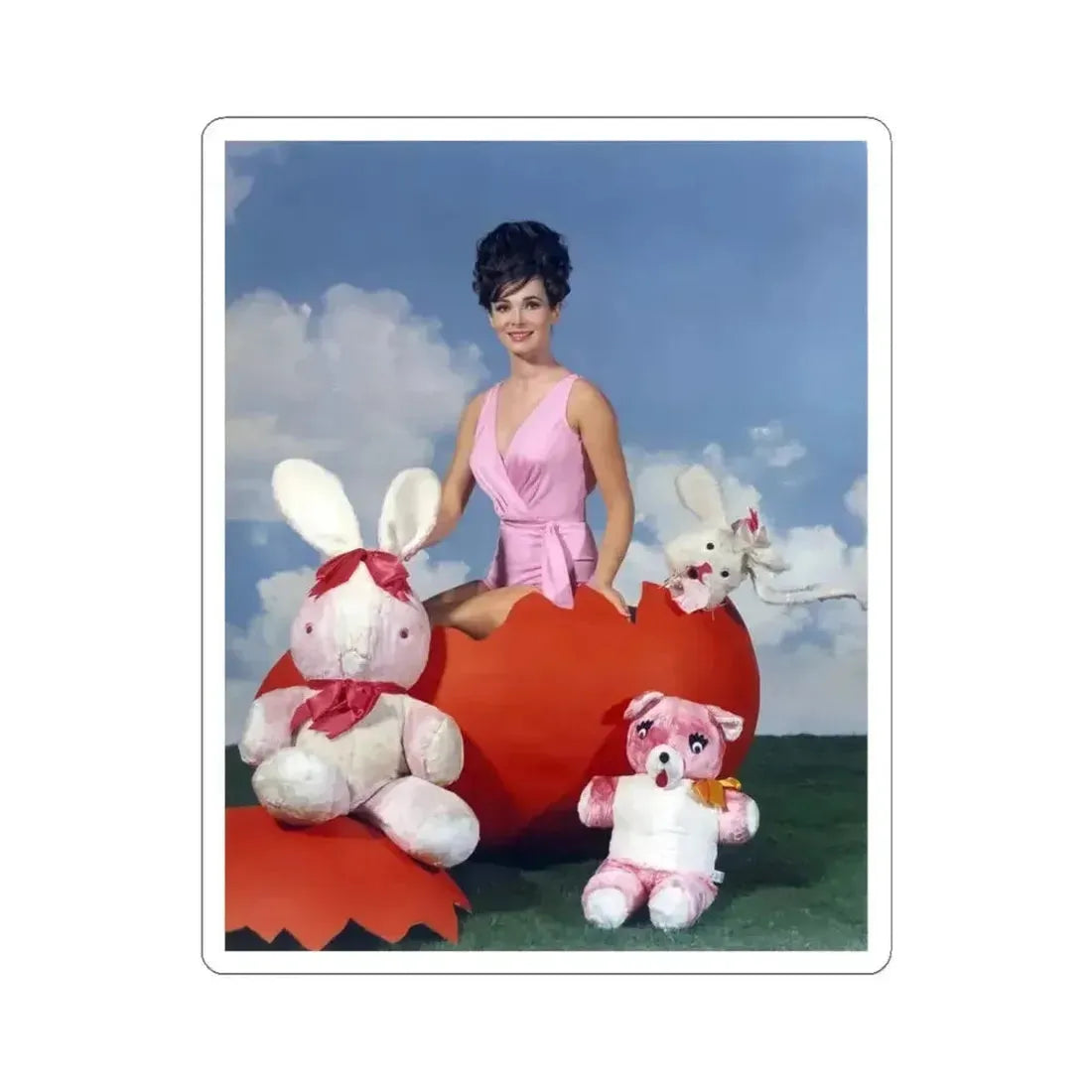 Gila Golan #16 (Vintage Female Icon) STICKER Vinyl Kiss-Cut Decal 6 Inch White - The Sticker Space