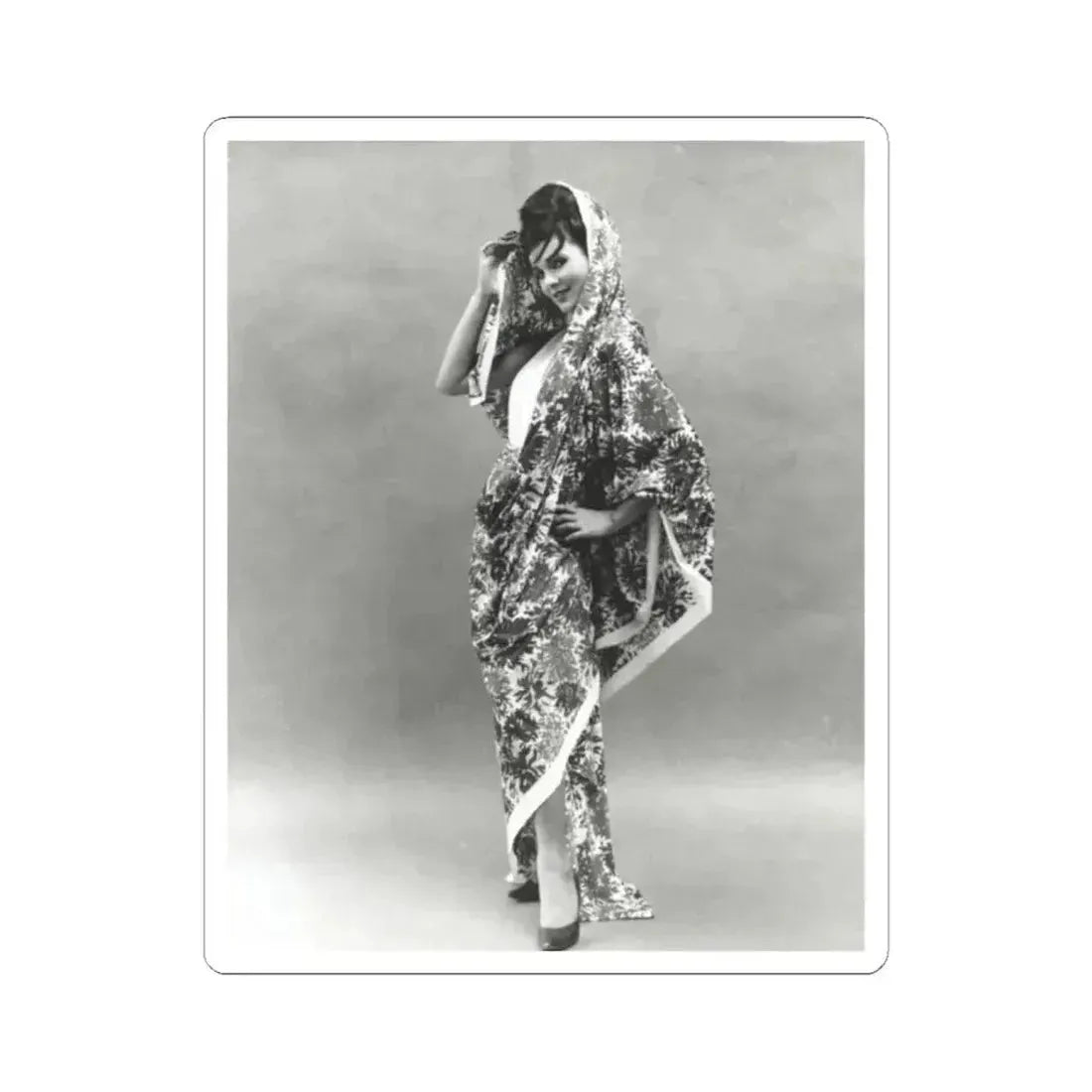 Gila Golan #24 (Vintage Female Icon) STICKER Vinyl Kiss-Cut Decal 2 Inch White - The Sticker Space